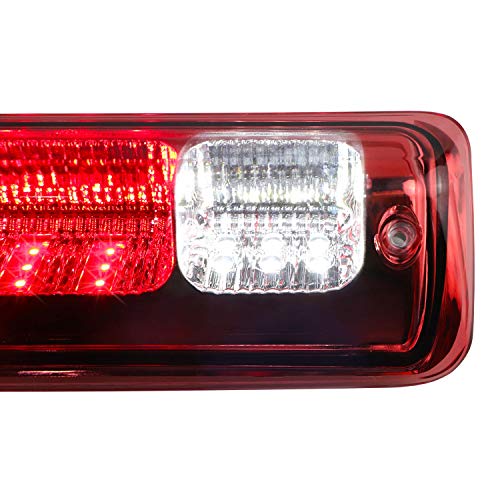 (Red) LED 3rd Third Brake Light for 04-08 Ford F150/07-10 Ford Explorer/06-08 Lincoln Mark LT, Cargo Lamp High Mount Stop Light