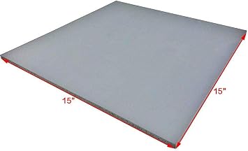 Silicone Rubber PAD for Heat Press Machine 15 x 15*