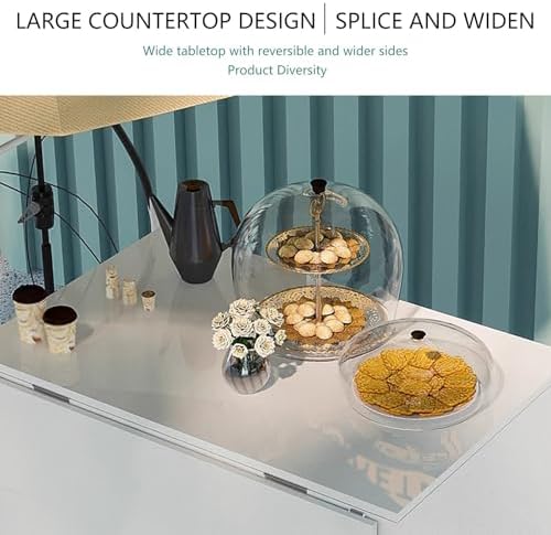 Customizable Rolling Food Vendor Cart with Parasol - Portable Wheeled Shopping Cart for Events, Malls & Streets - Spacious Design for Easy Mobility and Storage