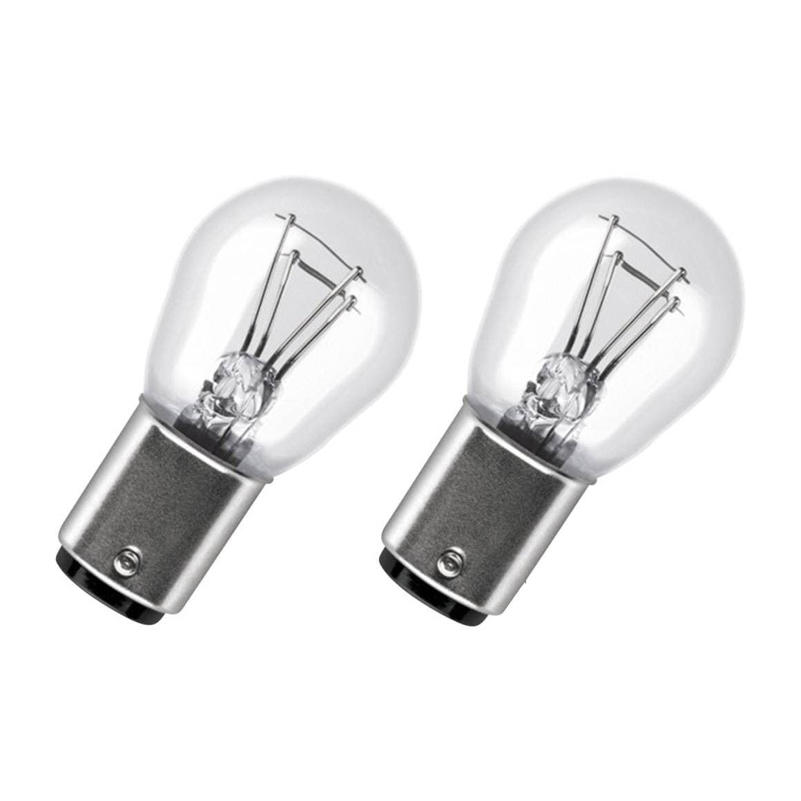 cyclingcolors 2 x BA15d 21/5W 6V Light Bulb Car Motorcycle Moped Scooter Tractor Truck Van