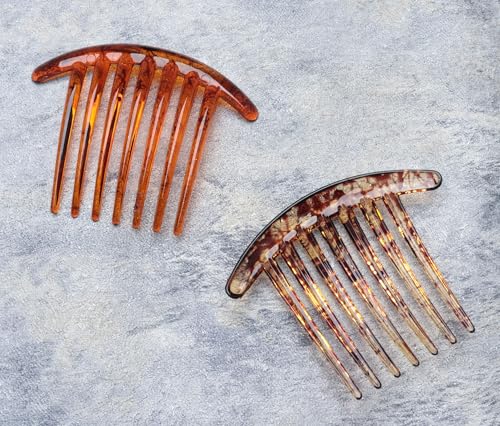 Peines de Resina Curvos 7 Dientes 2 Piezas miniatura 4