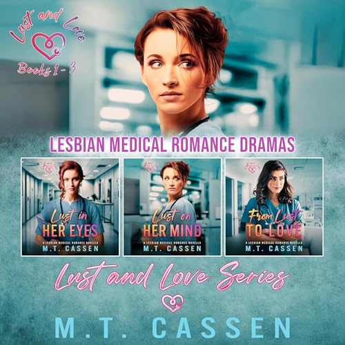 『Lust and Love Series: Lesbian Medical Romance Dramas』のカバーアート