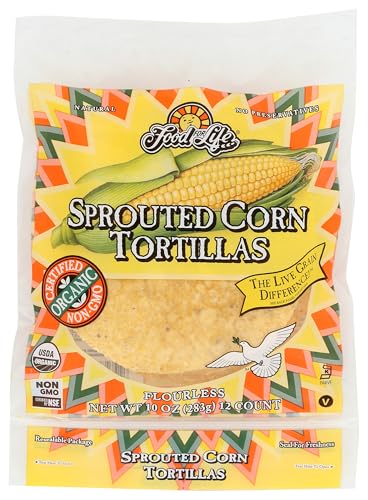 Food for Life Organic Sprouted Corn Tortillas, 10 OZ
