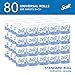 Scott Professional Standard Roll Toilet Paper, Bulk (04460), 2-Ply, Elevated Design, White, Individually Wrapped (80 Rolls of 550 Sheets, 44,000 Sheet Total)