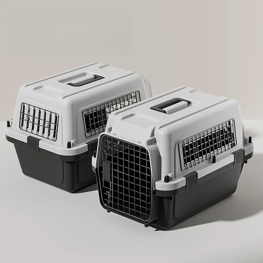 N&S ペットキャリー 犬 猫 ハードクレート 多頭飼い 飛行機対応 IATA Amazon | N&S ペットキャリー 犬 猫 ハードクレート 多頭飼い 車