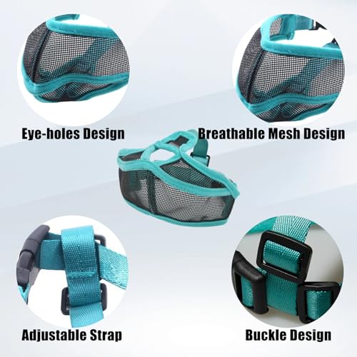 Französische Bulldogge Maulkorb, Maulkorb Französische Bulldogge, Hundemaulkorb mit Kurzer Schnauze, Maulkorb für Hunde mit Abgeflachter, Maulkorb Kleine Hunde, Anti Biting Kauen Bellen