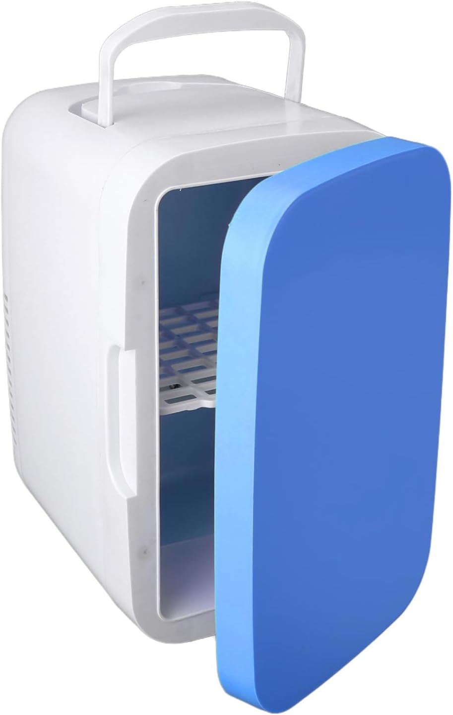 8L Portable Mini Fridge Cooler, Small Refrigerator Cooling and Warming Functions Dual Use for Car, Compact Refrigerators Suitable for Field Activities (Blue)(Blue)