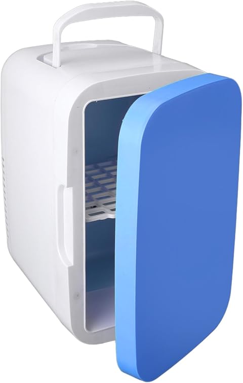 YUJIEE 0.3 cu ft Compact Fridge Blue