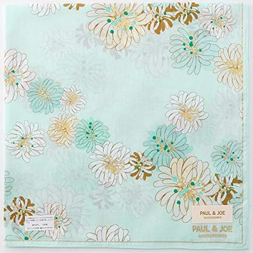 Amazon ポール ジョー アクセソワ ハンカチ ポーチ Paul Joe Sister 50 50cm プリントハンカチ レディース ブルー フリー ハンカチ バンダナ 通販