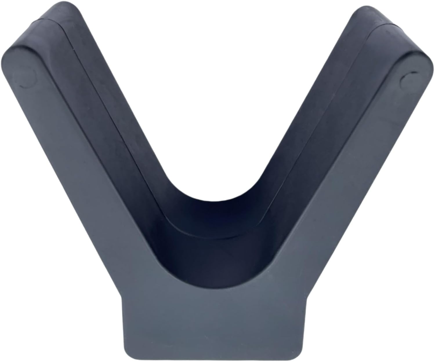 V-Span Boat Trailer Rubber Bow Stop, 2" Width x 4", 3/8" Mounting Hole (2 Pack)