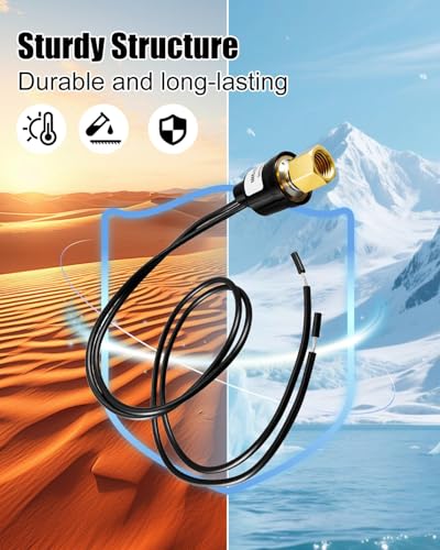 Interrupteur Sontrol double pression 450-250 PSI haute precision pour compresseur
