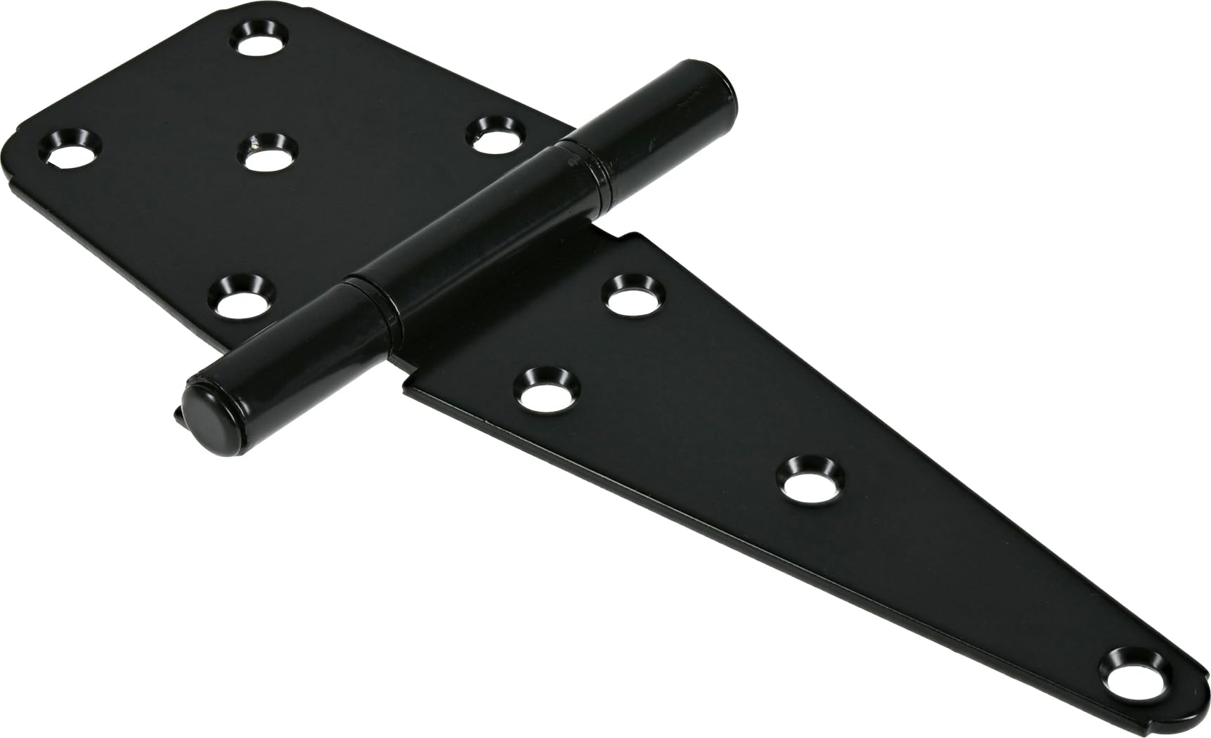Charnière en T robuste Hillman anti-affaissement noire 15,2 cm pour charge lourde de jardin