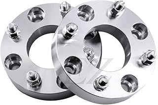 EZAccessory 2 Wheel Adapters Spacers 4x4.25 to 4x4.25 (4x108 to 4x108) Thickness 1 Inch 12x1.5 Studs