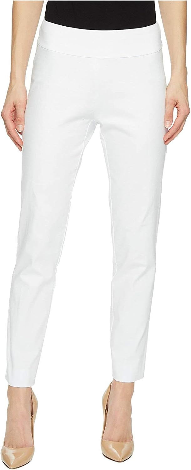 Krazy Larry Women's Pull-On Denim Ankle Pants - Blue, Size 27 inches