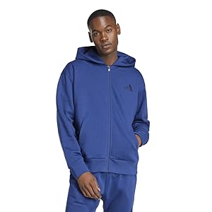 adidas Men's All Szn Fleece Full-Zip Hoodie Sweatshirt