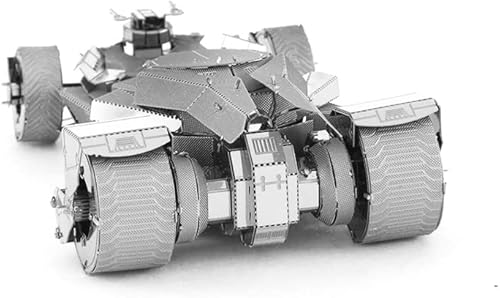 Miniatura 6 de Metal Earth Fascinations Batman v Superman Batmobile 3D Kit de modelo de metal con pinzas