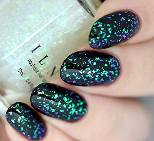 Image of ILNP Imagine That - Green, Blue, Violet Color Shifting Iridescent Flakie Topper Nail Polish