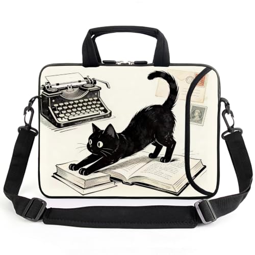 Bolsa de hombro para laptop de 17 pulgadas AMARY con asa cómoda y bolsillo ajustable