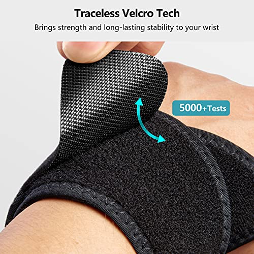 FREETOO Handgelenk Bandagen Fitness, Bandage Handgelenk [Rechts/Links], Handgelenkstütze Damen und Herren für Sehnenscheidenentzündung, Kompression Handgelenkschoner für Kraftsport, Crossfit