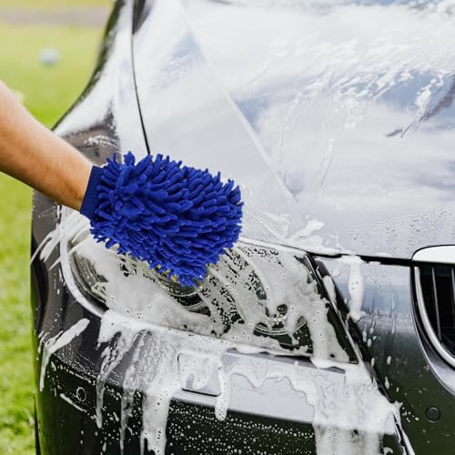 Dispensador de espuma con base ancha y botella transparente de 1 litro para lavado de coches 8