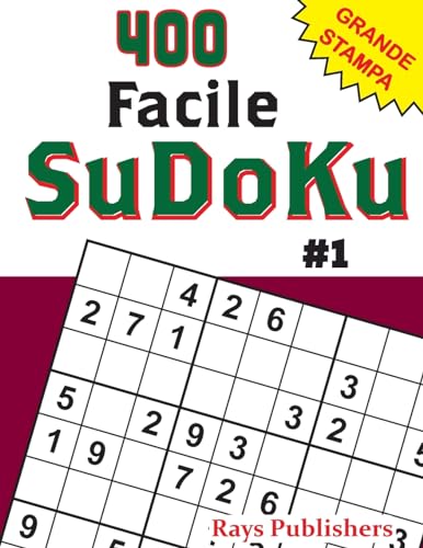 400 Facile-SuDoKu #1 (Italian Edition)