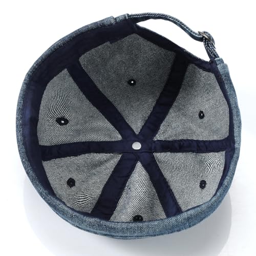 Image of Glamorstar Brimless Dome Hats for Women Men Sailor Beanie Cap Vintage Docker Hat