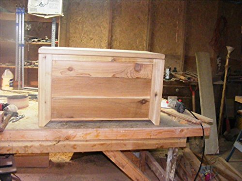 Steve's Gift Shoppe Cedar Chest Storage Bench Size 30 X 14 X 20 Inches #TOP1