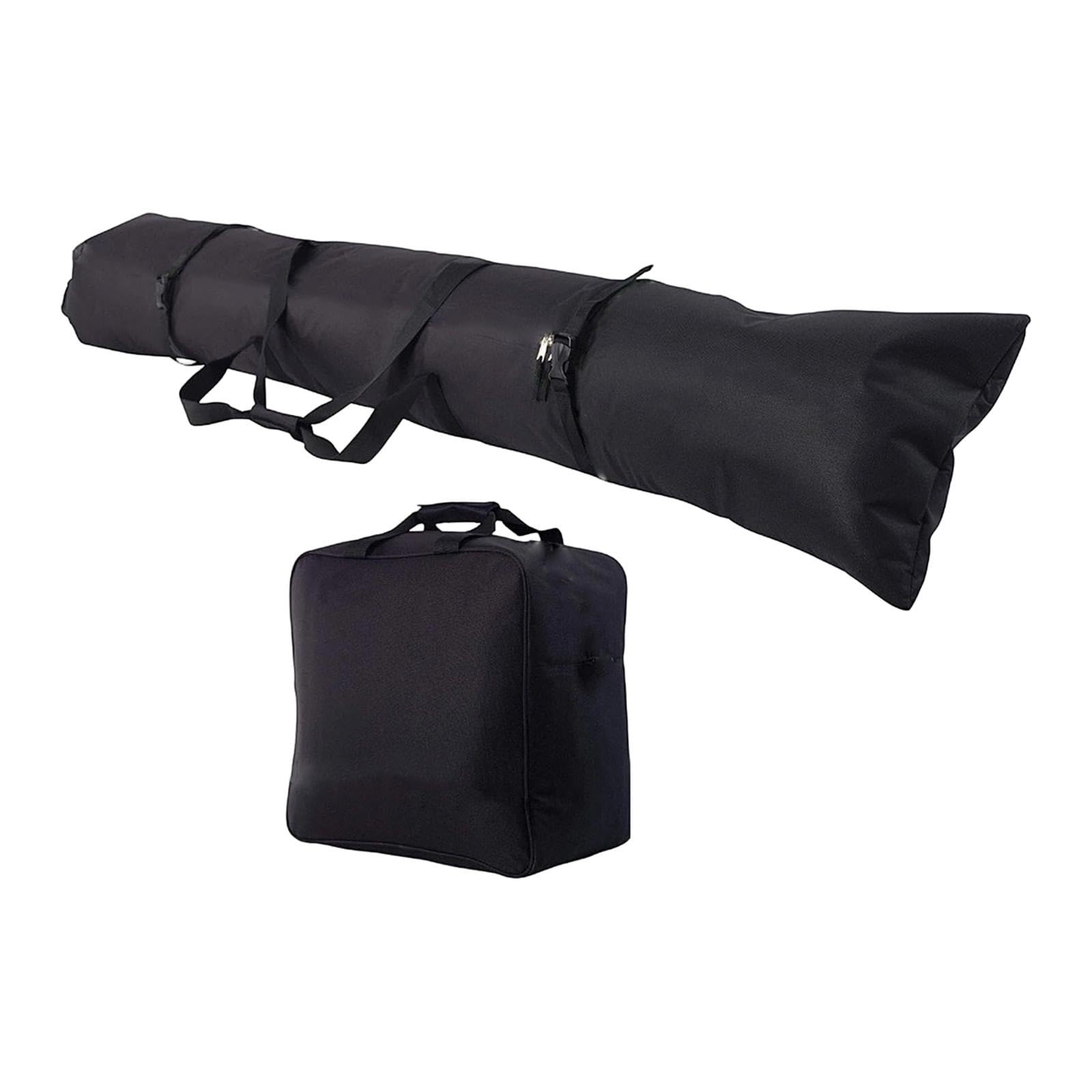 Housse de Ski et Snowboard 200cm (79 inch) avec Sac à Chaussures - Ensemble de Transport en Tissu Oxford pour Sports d'hiver