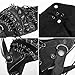 PUNK RAVE Men's Punk Mask Party Streetwear Hip Hop Rock Motocycle Personality Cool Style Halloween Mask (Men's Size)