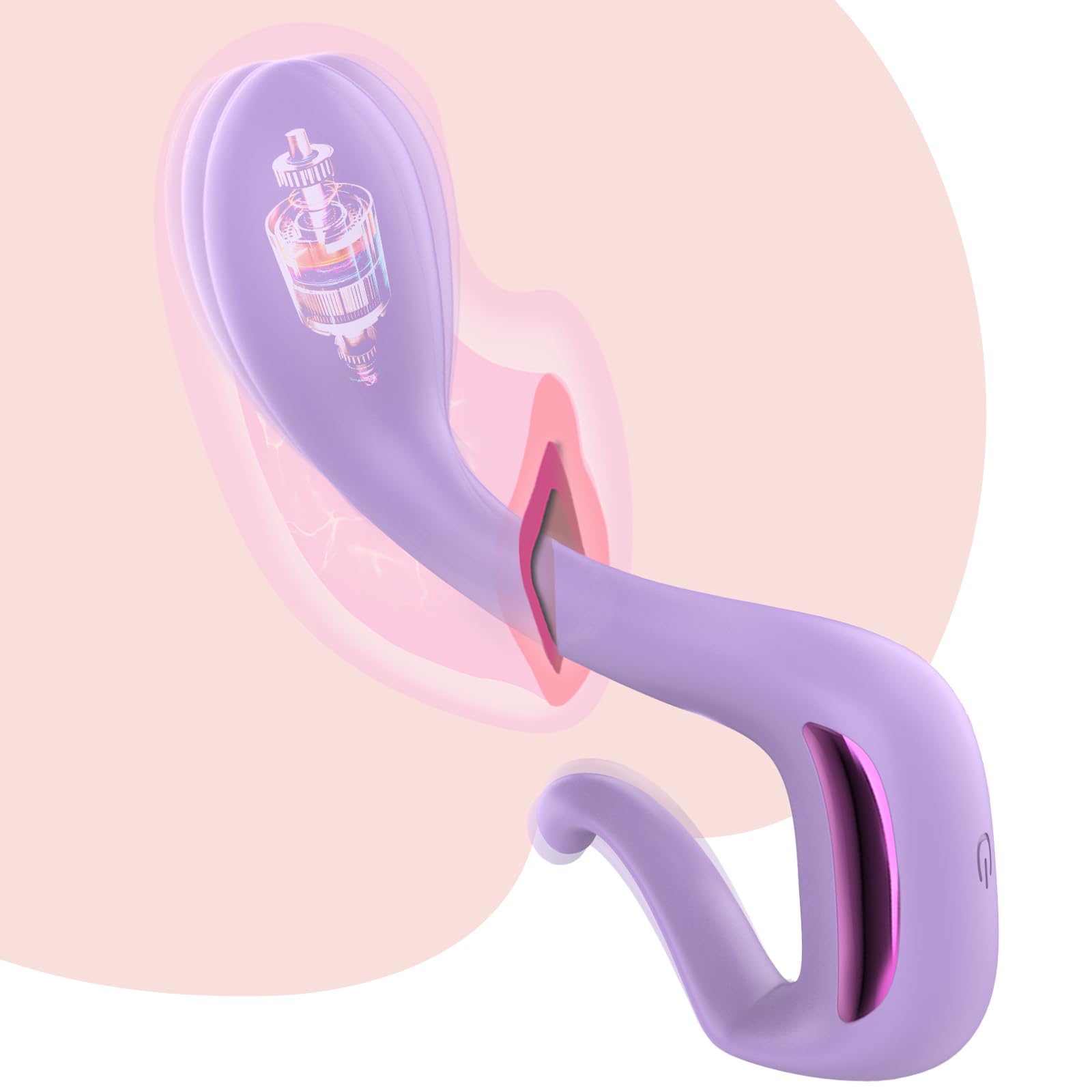 G Spot Vibrator for Women 10s Fast Climax Finger Vibrators 9 Powerful Vibration Modes Prostate Massager Silent Bullet