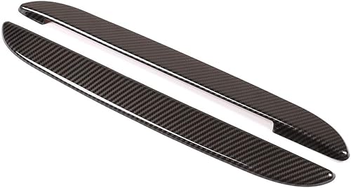 Miniatura 7 de CHEYA Tiras de decoración de respaldo de asiento delantero ABS para BMW X5 G05 X7 G07 2019 (estilo de fibra de carbono)