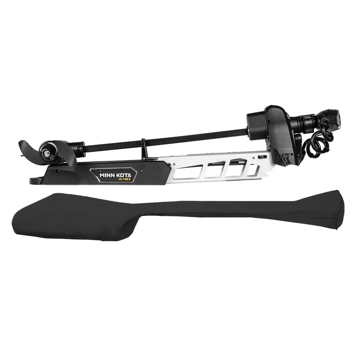 Housse De Protection Pour Moteur De Pêche MINN KOTA - PVC Résistant, Longueur 1524 Mm, Noir/gris/blanc