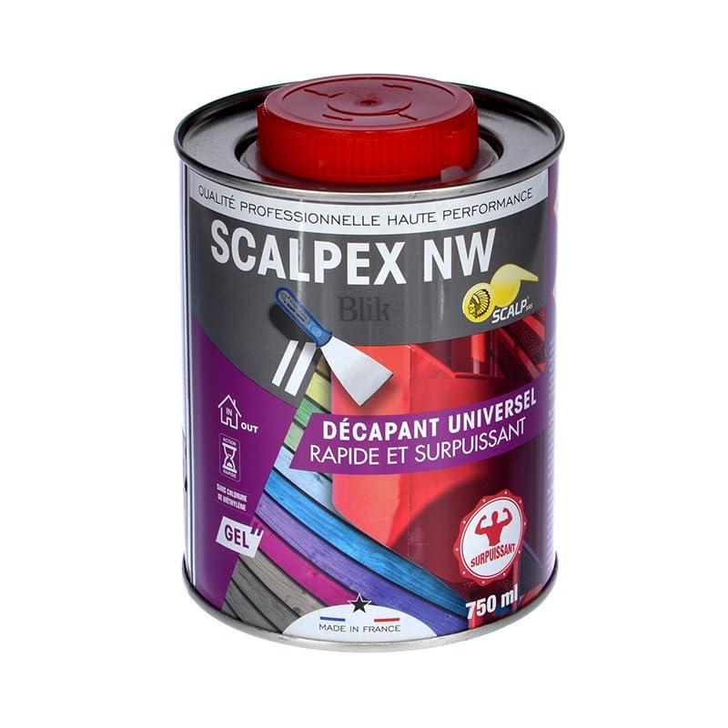 SCALPEX NW ŻEL, PREPARAT DO USUWANIA FARB FARBY 750 ml