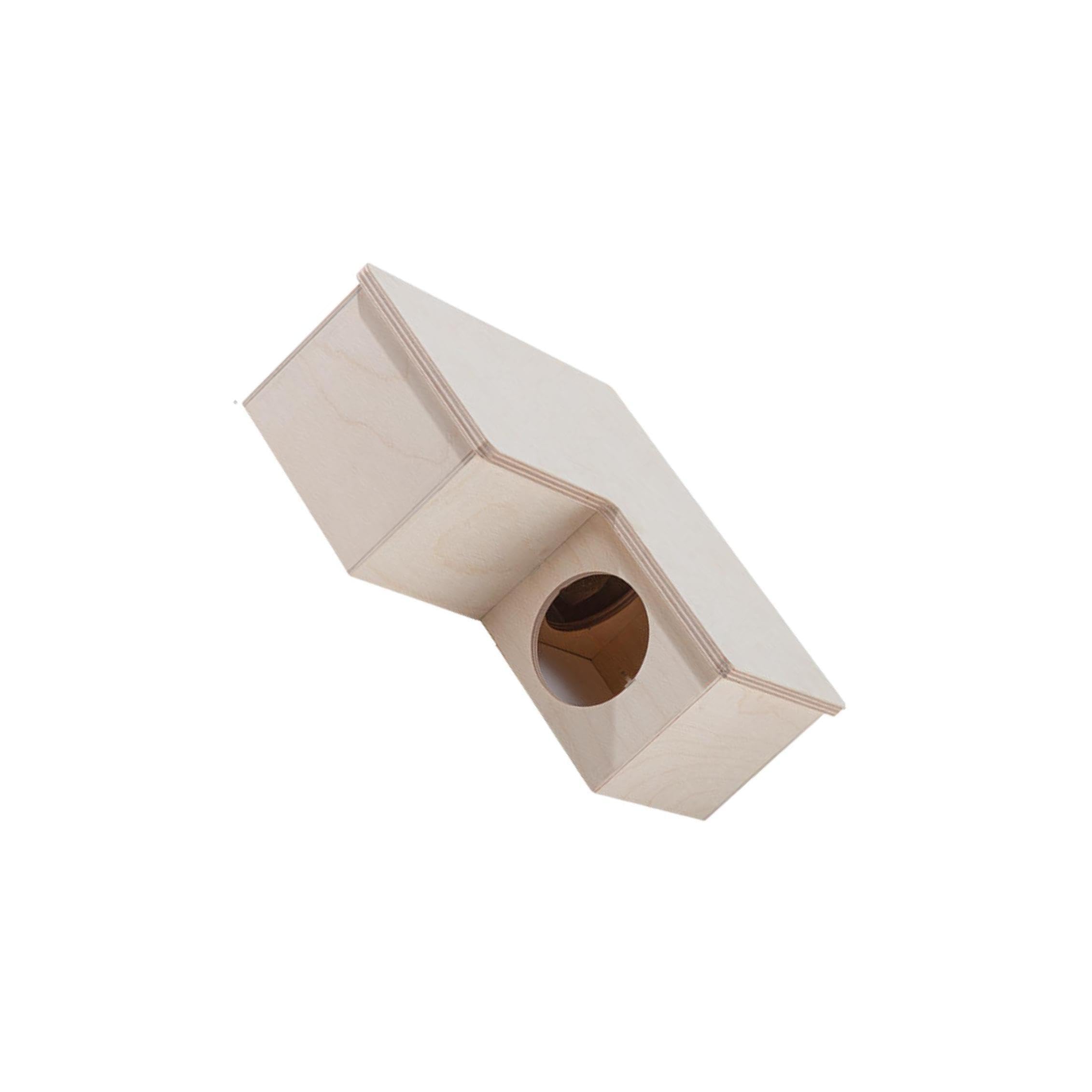 Twisaxc Wooden Multi Chamber Hamster House Maze Excellent Hideaway For Small Easy To Clean And Comfort Guaranteed Hamster House Maze Multi Chamber Hamsters Hideout