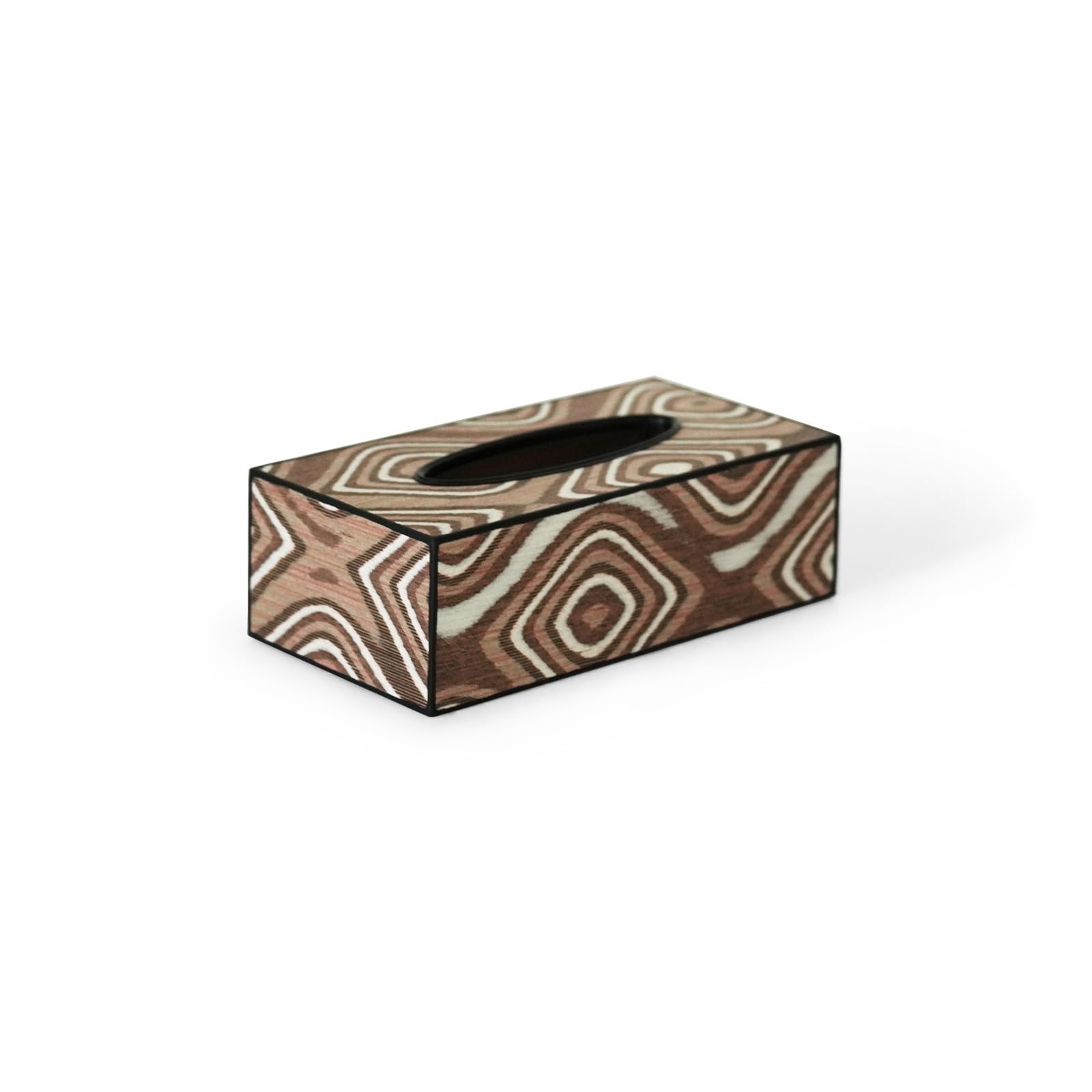 GTHTUHFD Tissue Box Cover Wooden Texture Tissue Box Living Room Restaurant Napkin Box Bedroom Bedside Simple Paper Box Ornaments Desk Storage Organizer,A
