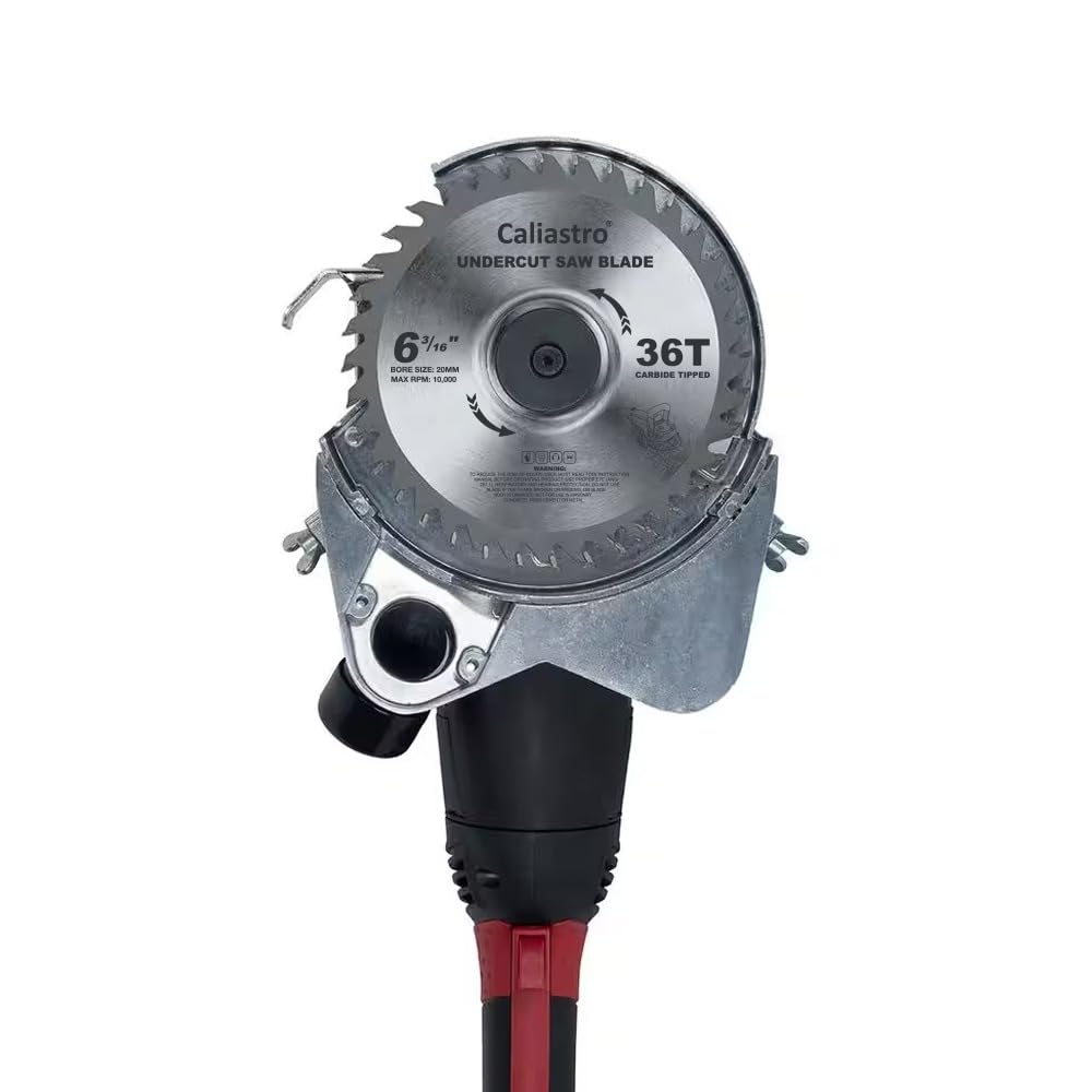 Undercut Saw Blade, 6-3/16" Diameter, Replacement for Roberts 10-47 – Compatible with Roberts Jamb Saw 10-46 and 10-55 - Carbide Teeth