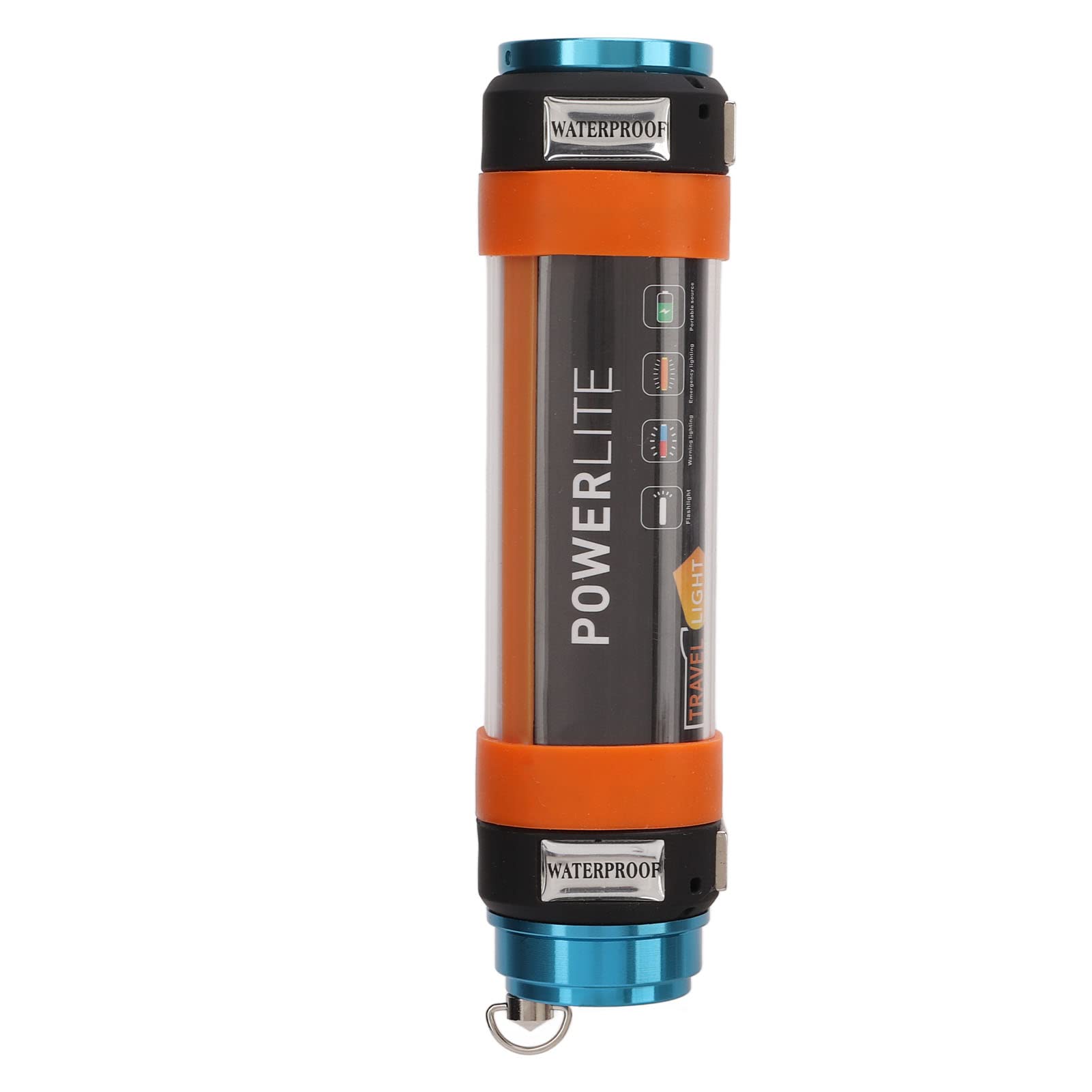 Luz De Camping Versátil - Recargable Por USB Y Función De Banco De Energía - IP68 Resistente Al Agua, 6 Modos, Diseño De Cordón Para Entusiastas Del Aire Libre