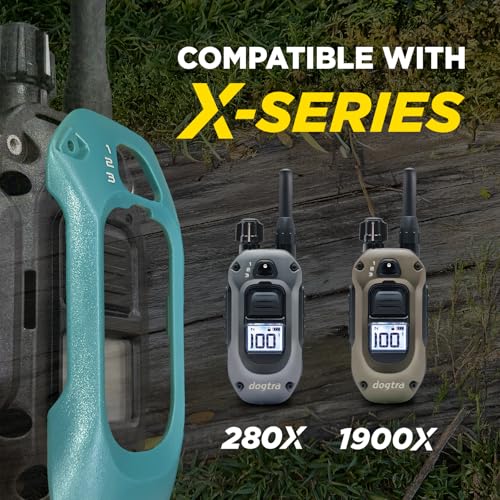 Image of Dogtra X-Shield for X-Series (Compatible with 280X & 1900X) - Durable Double Remote Casing - Teal Green