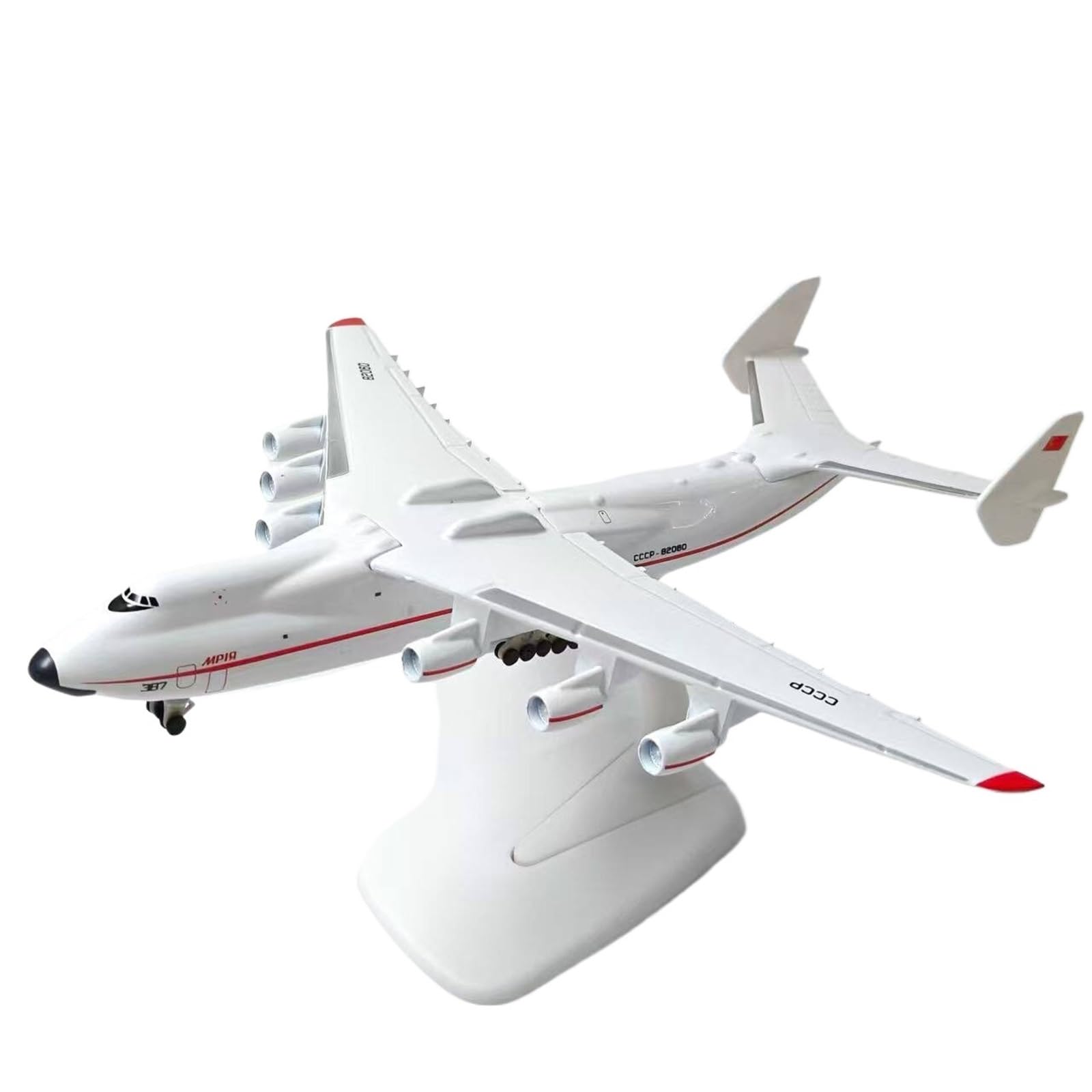 aerei a reazione Modello Pressofuso In Scala 1:400 Dell'aereo Da Trasporto AN-225 Con Ruote 20 Cm regali per piloti