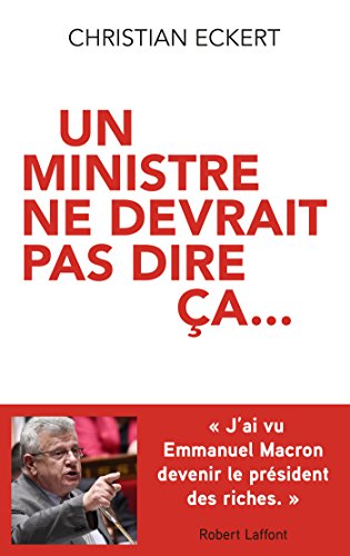 Télécharger Un ministre ne devrait pas dire ça Livre PDF Gratuit