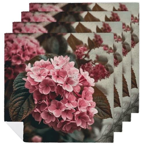 Servilletas de Tela con Flores Pack de 6 miniatura 1