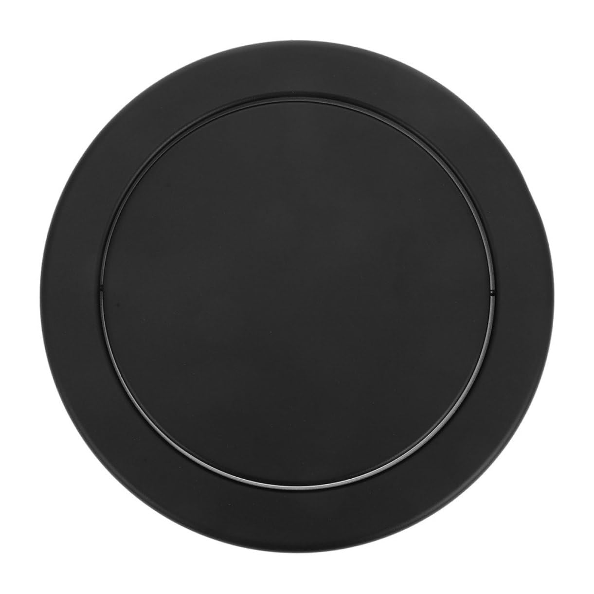 PRETYZOOM Tapa Empotrada Integración sin Costuras de Acero Inoxidable Diseño Simple y Elegante para Cubos de Basura de Cocina y Baño para Espacios Domésticos