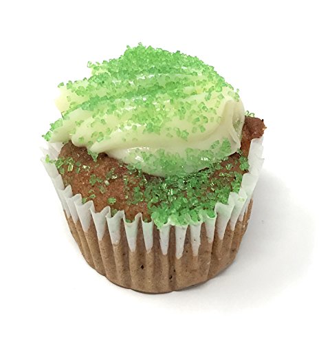 Ultimate Baker Green Decorating Sugar - Kosher Certified Natural Large Crystal Decorating Sugar (8oz Bag Green Sugar)