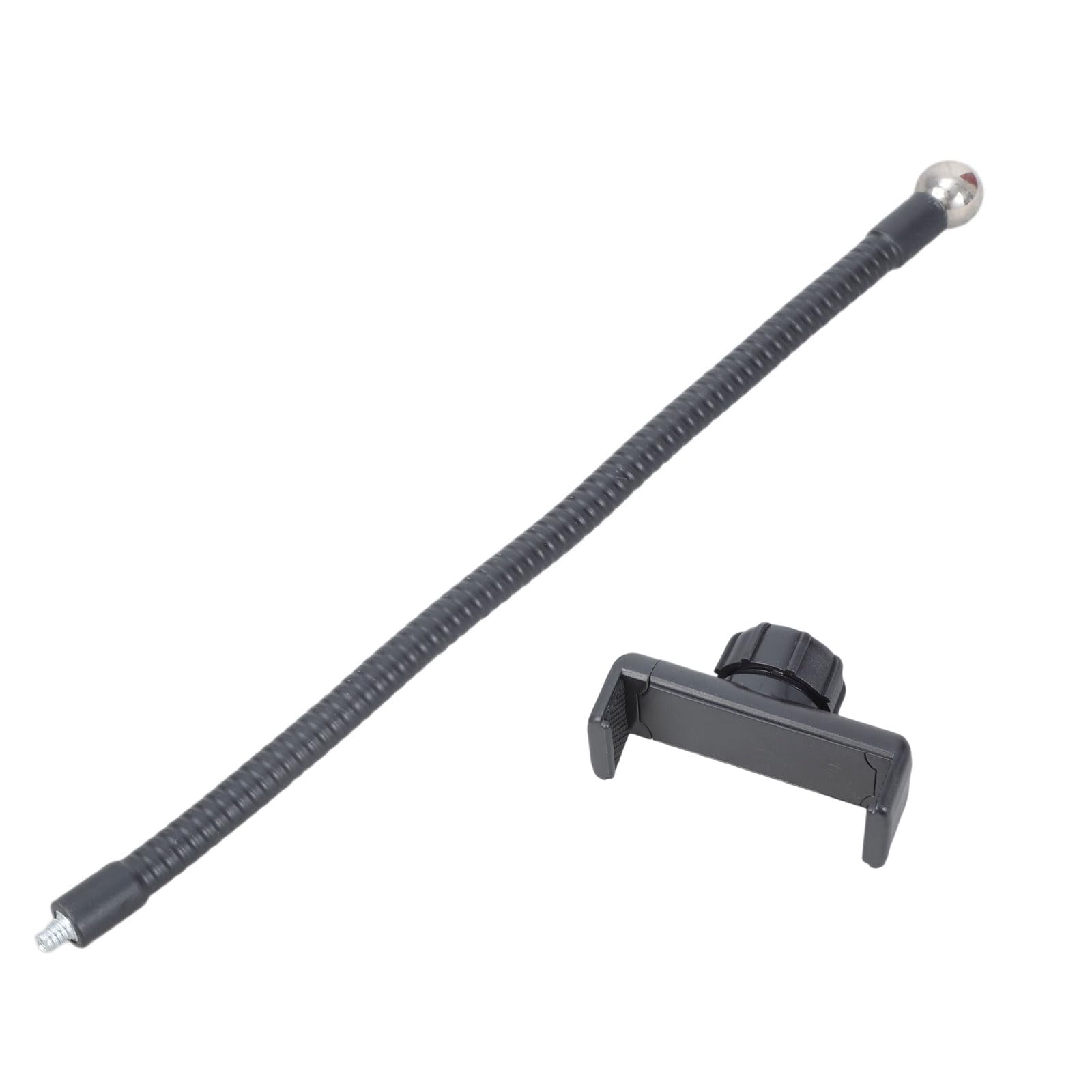 PQSIBBG Phone Clip Hose Smartphone Bracket for Tripod Monopod Mount Holder Clamp Stand Flexible Long Arm Clip Holder Flexible Hose Phone Mount for Live Streaming