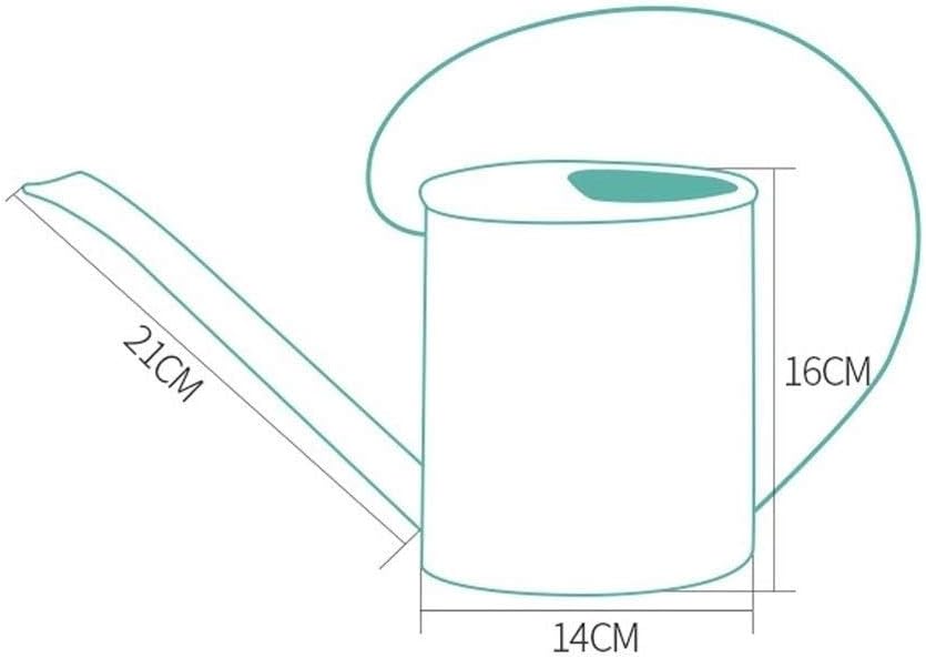 Watering Can 1.2L Watering Can Gardening Home Long Mouth Watering Pot Plastic Watering Can Decorative Watering Can(Blue)