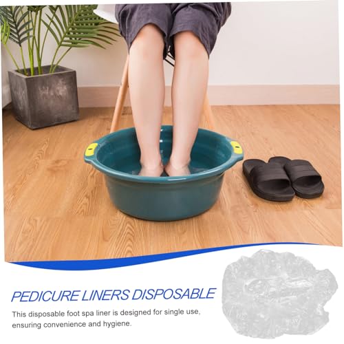 Ipetboom 100 unidades forros desechables para spa de pies miniatura 5
