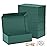 RYDDOY 5 Pack Green Gift Box, 9.5x6x3\'\' Gift box for Presents with Lids Magnetic Closure Rectangle Collapsible for Bridesmaid Proposal Box, Wedding, Christmas, Halloween, Birthday Gift Packging