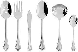 Oneida Marquette 6-Piece Serving Set, Stainless Steel