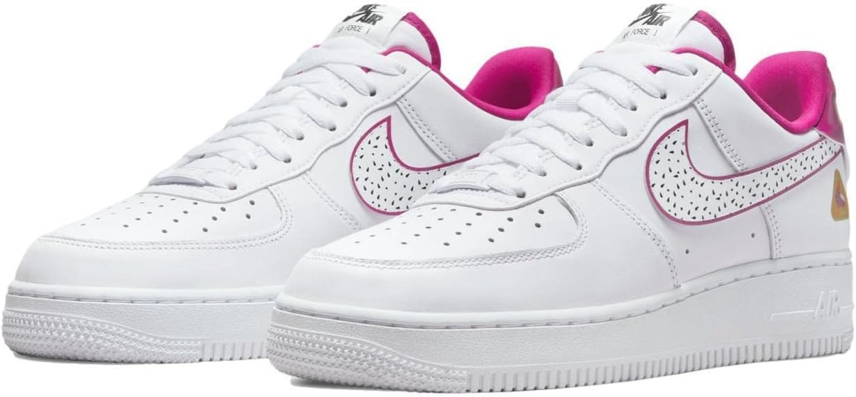 Nike Women's Modern,Classic Basketball Shoe (White/White-Pink Prime, us_Footwear_Size_System, Adult, Women, Numeric, Medium, Numeric_5_Point_5)