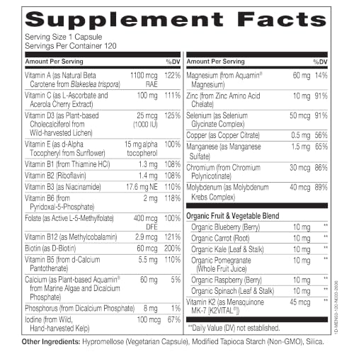 NATURELO Multivitamin for Men 50+